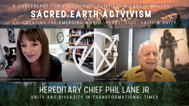 chief Phil Lane Jr Cover of video recording